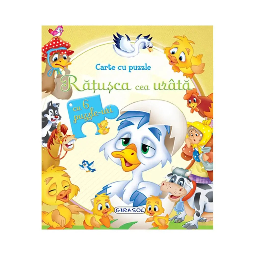 Carte cu puzzle - Ratusca cea urata