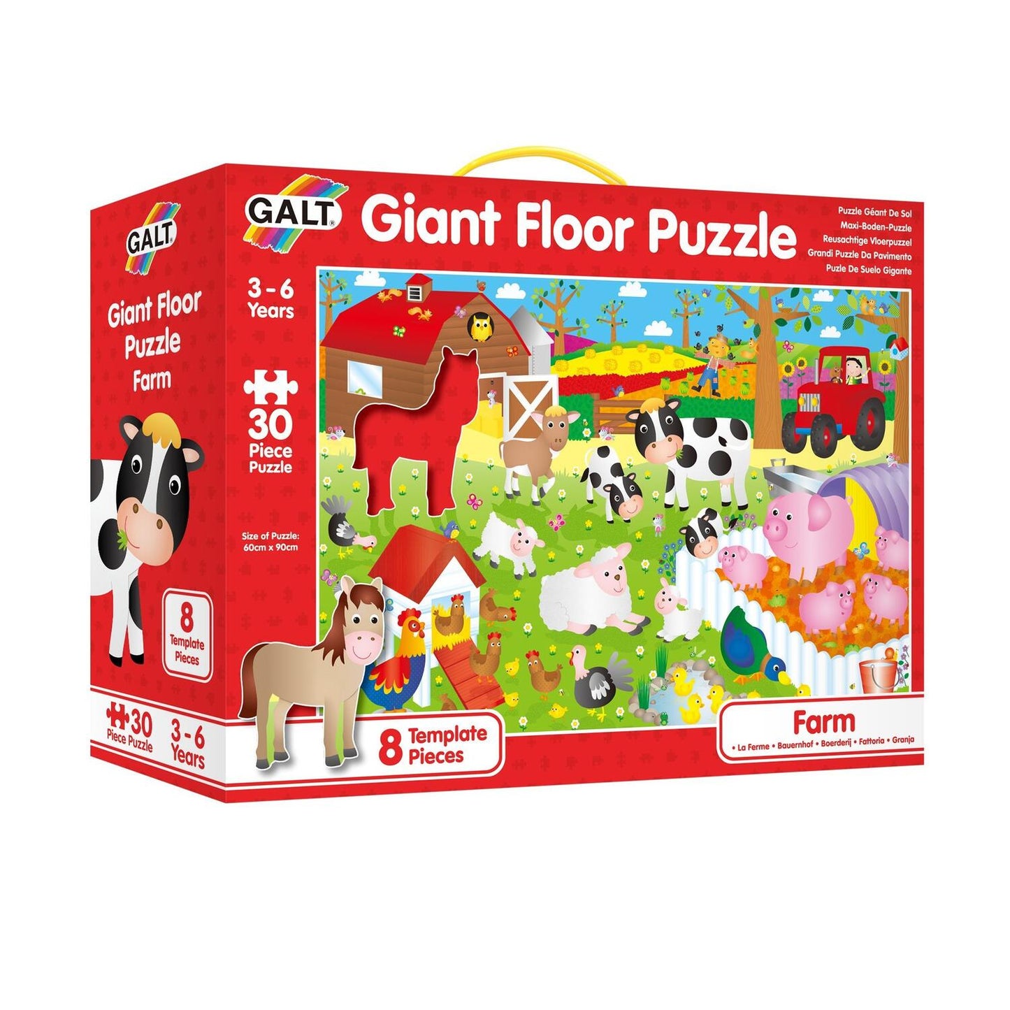 Puzzle Podea: Ferma (30 piese)