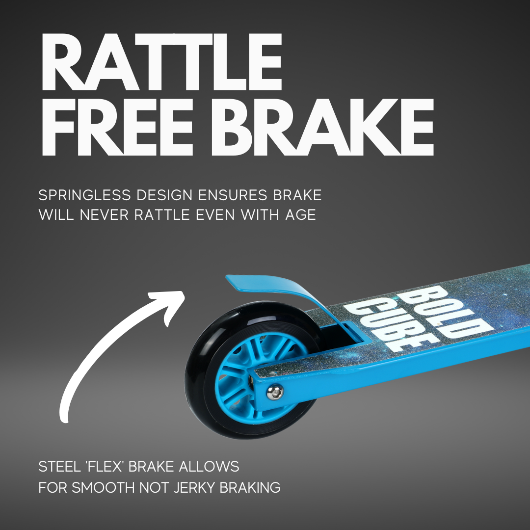 Trotineta de scheme freestyle - Scooter Negru, 2 roti