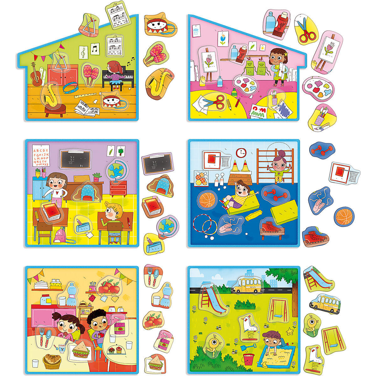 Joc Montessori - Scoala mea