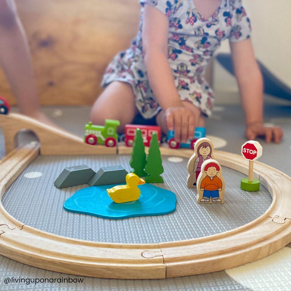 Set tren cu cale ferata circulara