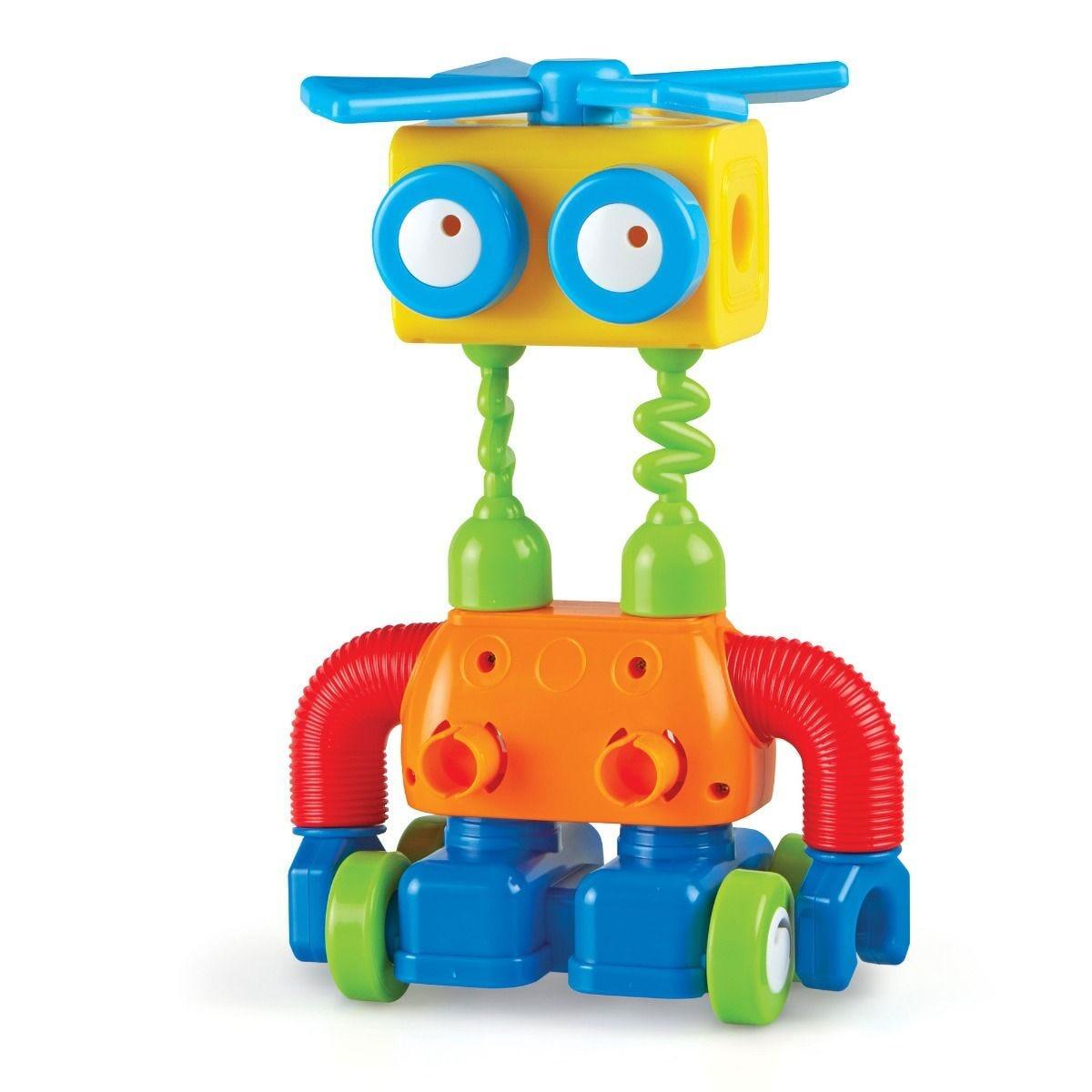 Hai sa construim - 1, 2, 3 Robotel colorat