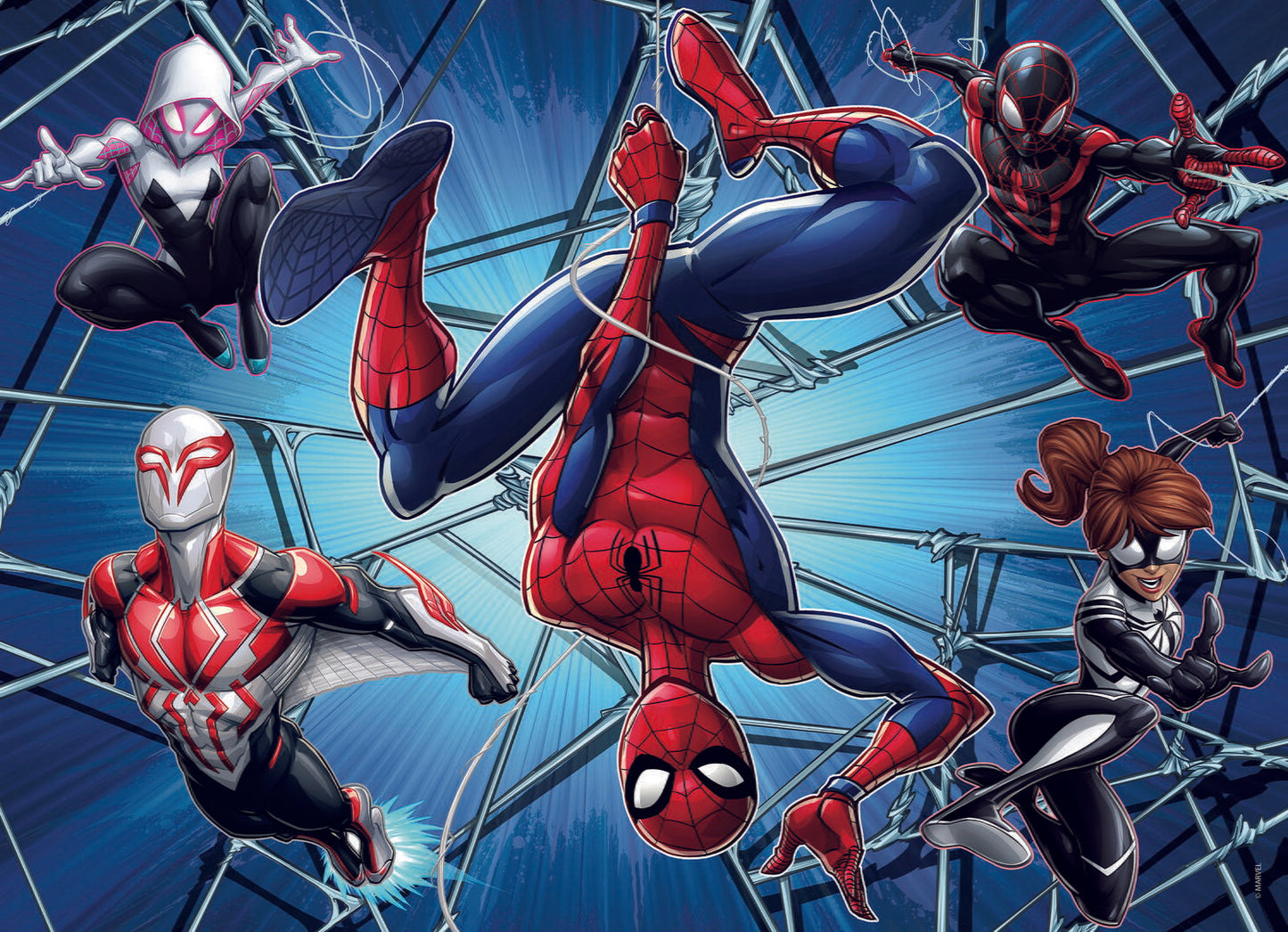 Puzzle de colorat - Spiderman (60 de piese)