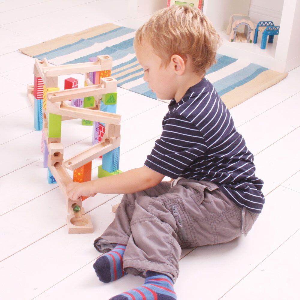 Marble Run din lemn