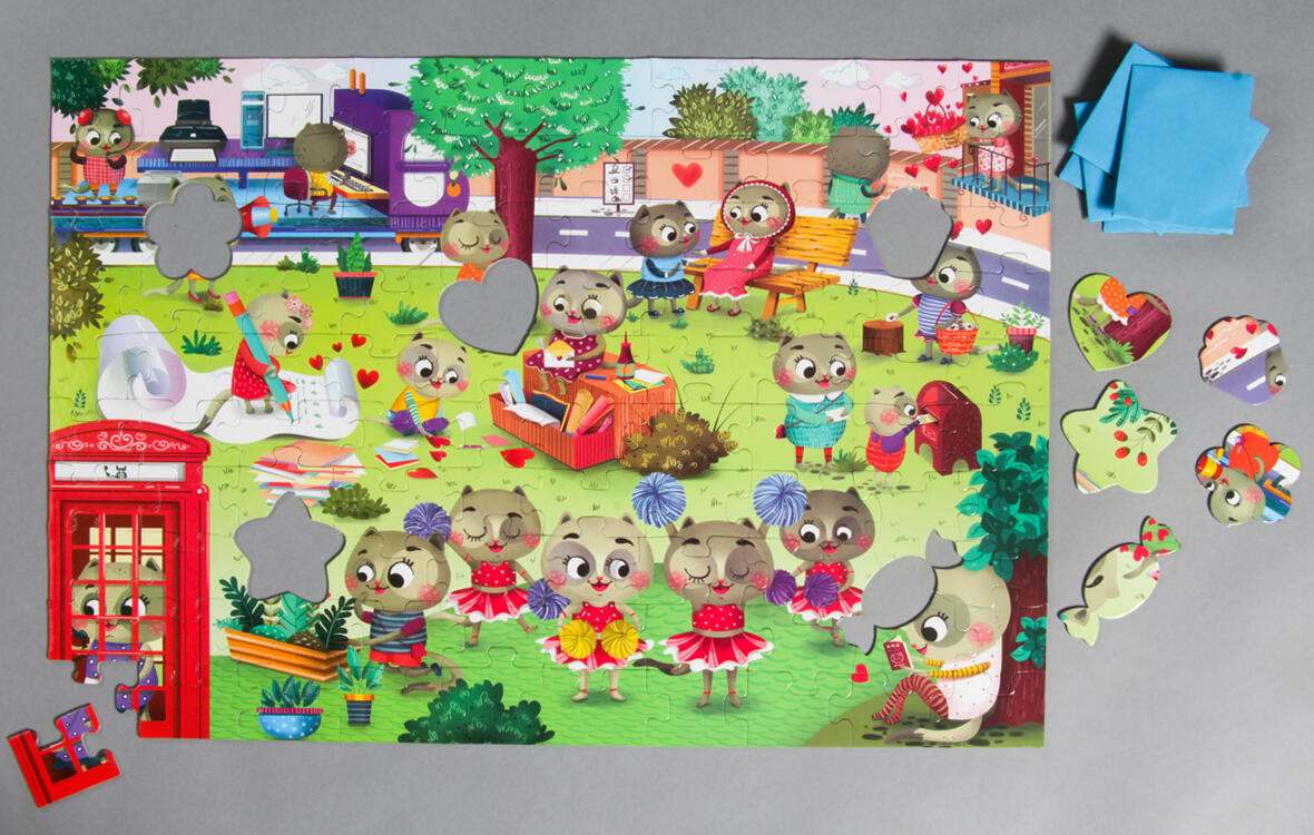 Puzzle cu surprize – Sarbatoarea prieteniei