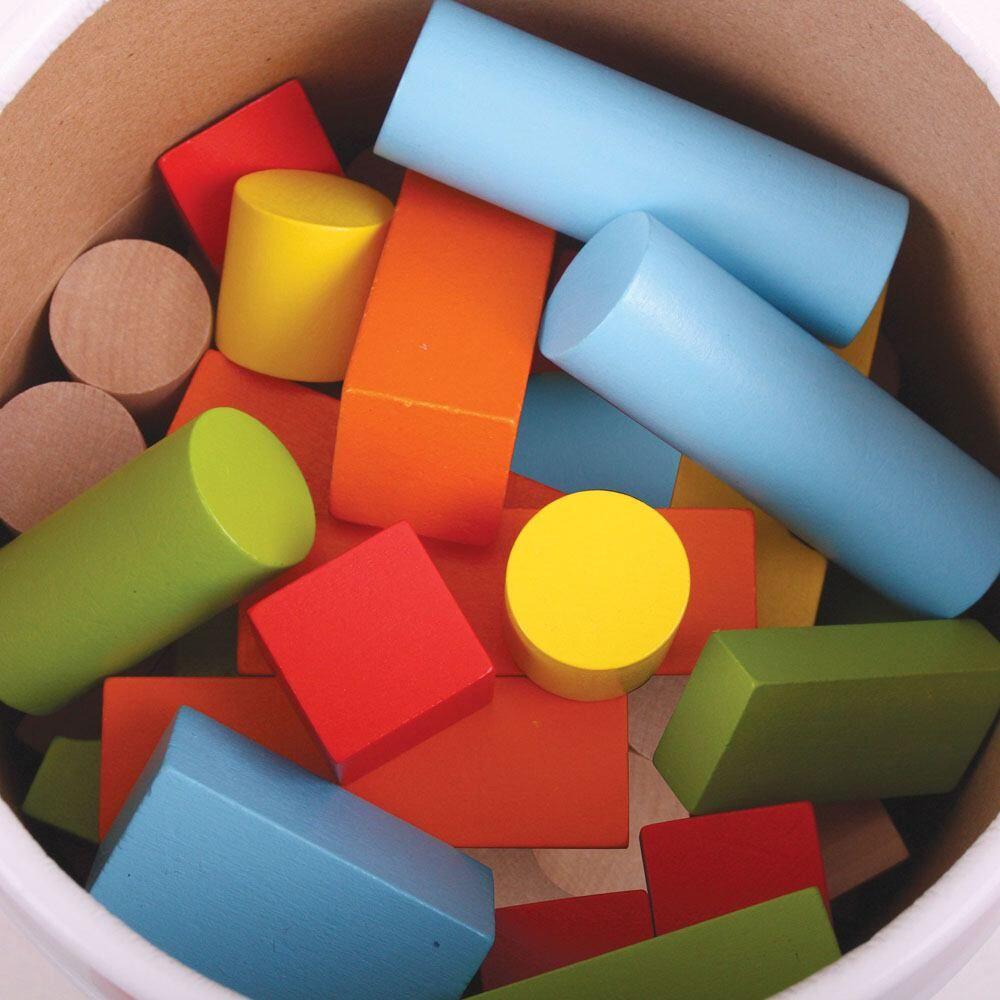 Cuburi colorate pentru construit