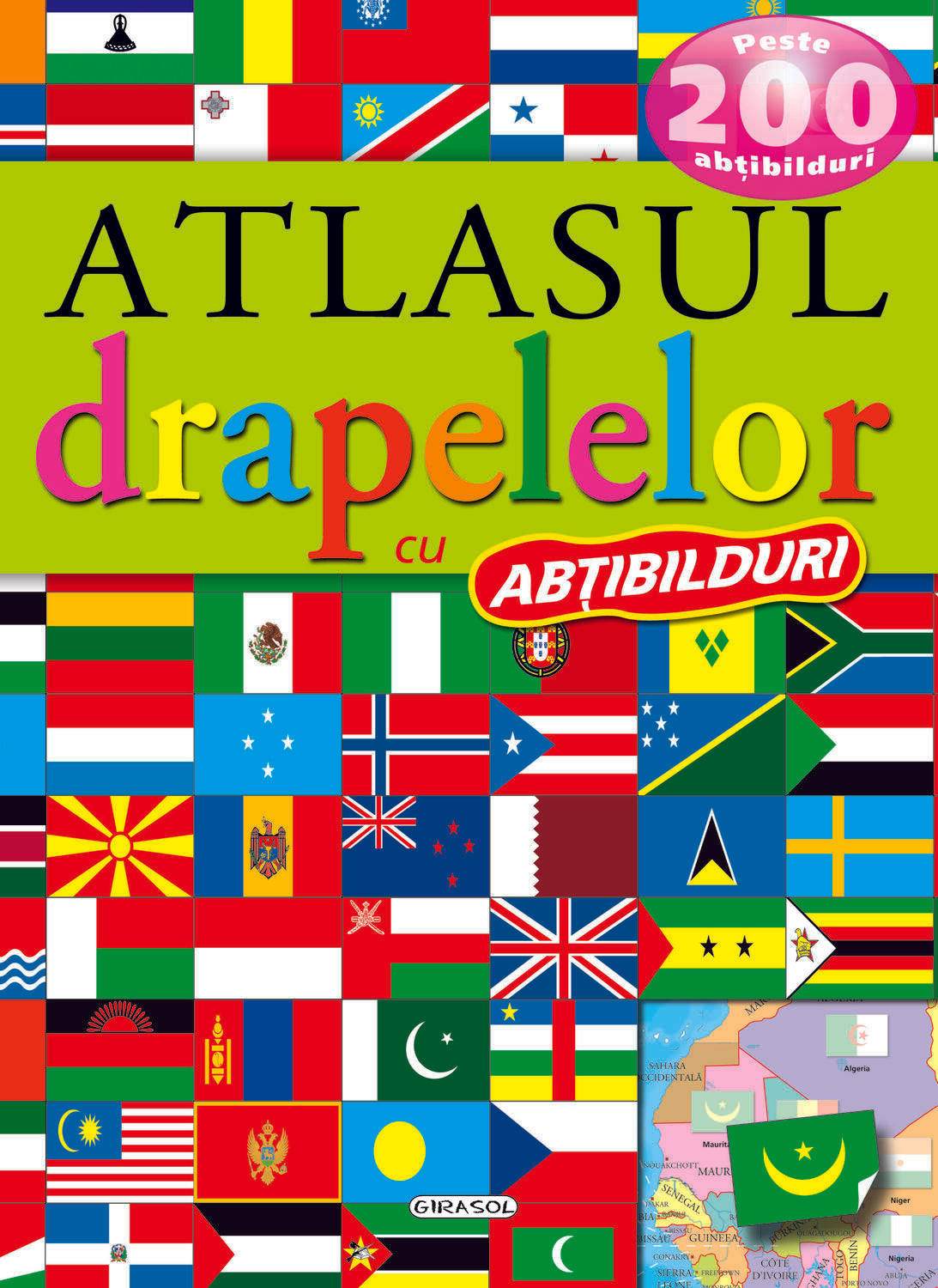 Atlasul drapelelor cu abtibilduri