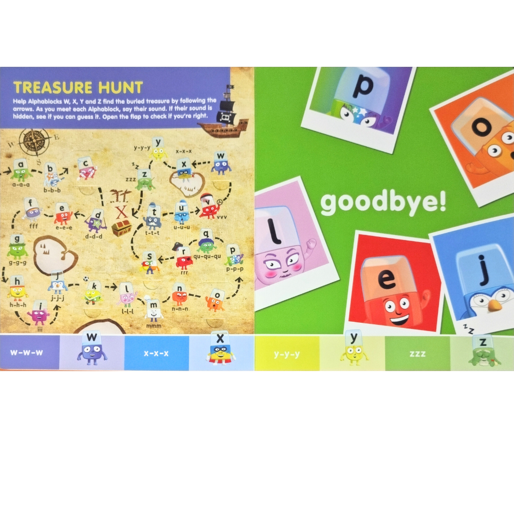 Carticica Deschide ferestrele - Alphablocks A-Z