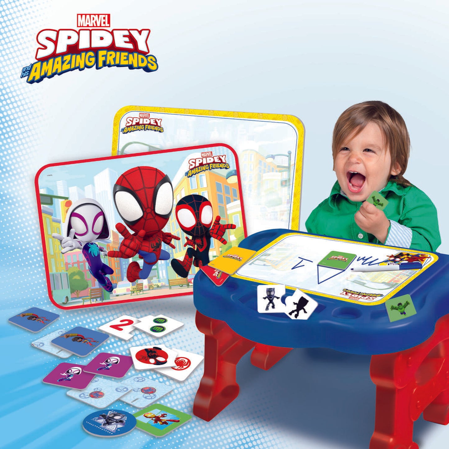 Masuta cu activitati Paienjenelul Marvel