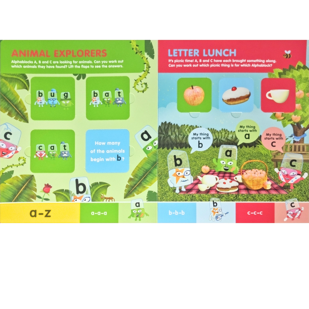 Carticica Deschide ferestrele - Alphablocks A-Z