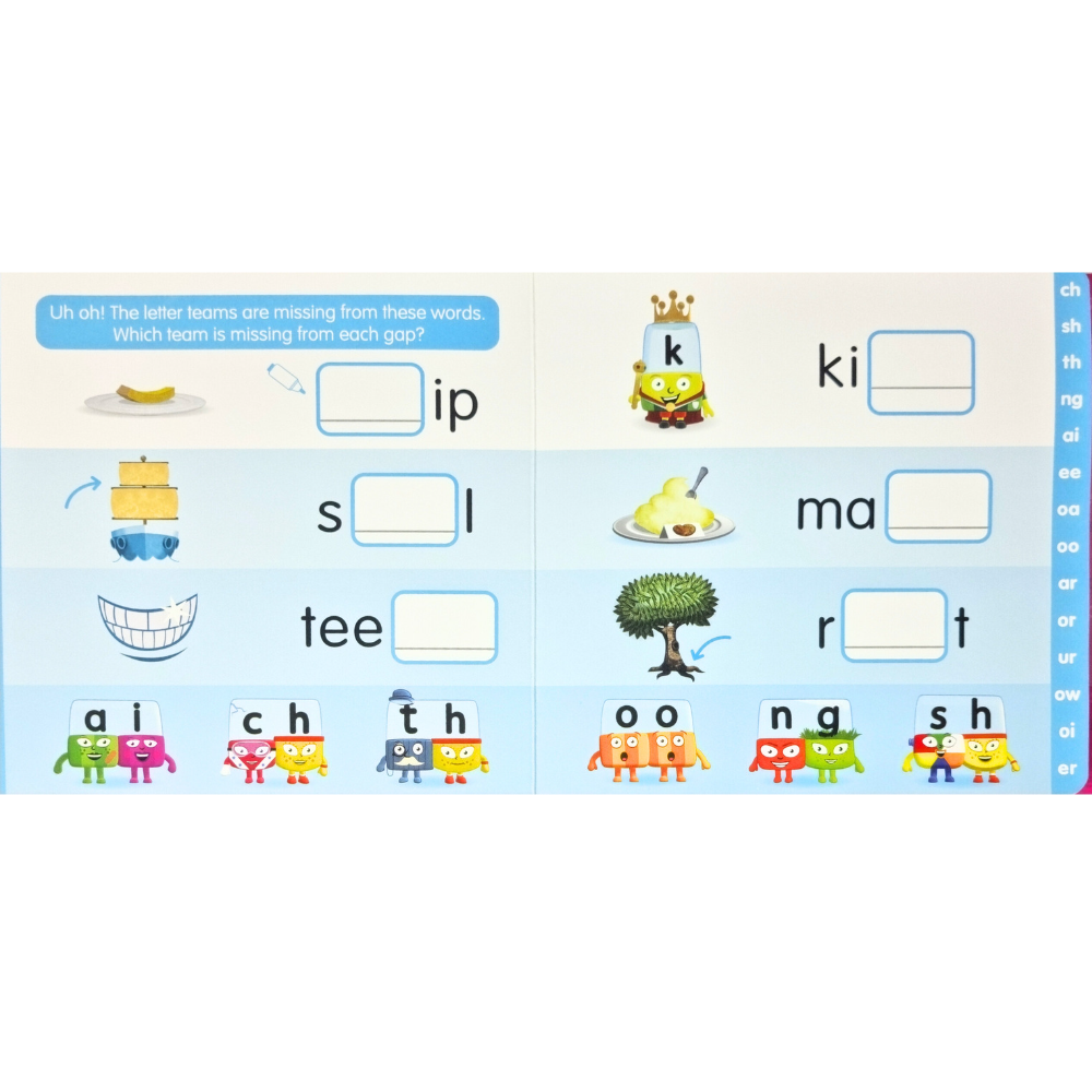 Carticica Scriu si Sterg Alphablocks - Fonetica