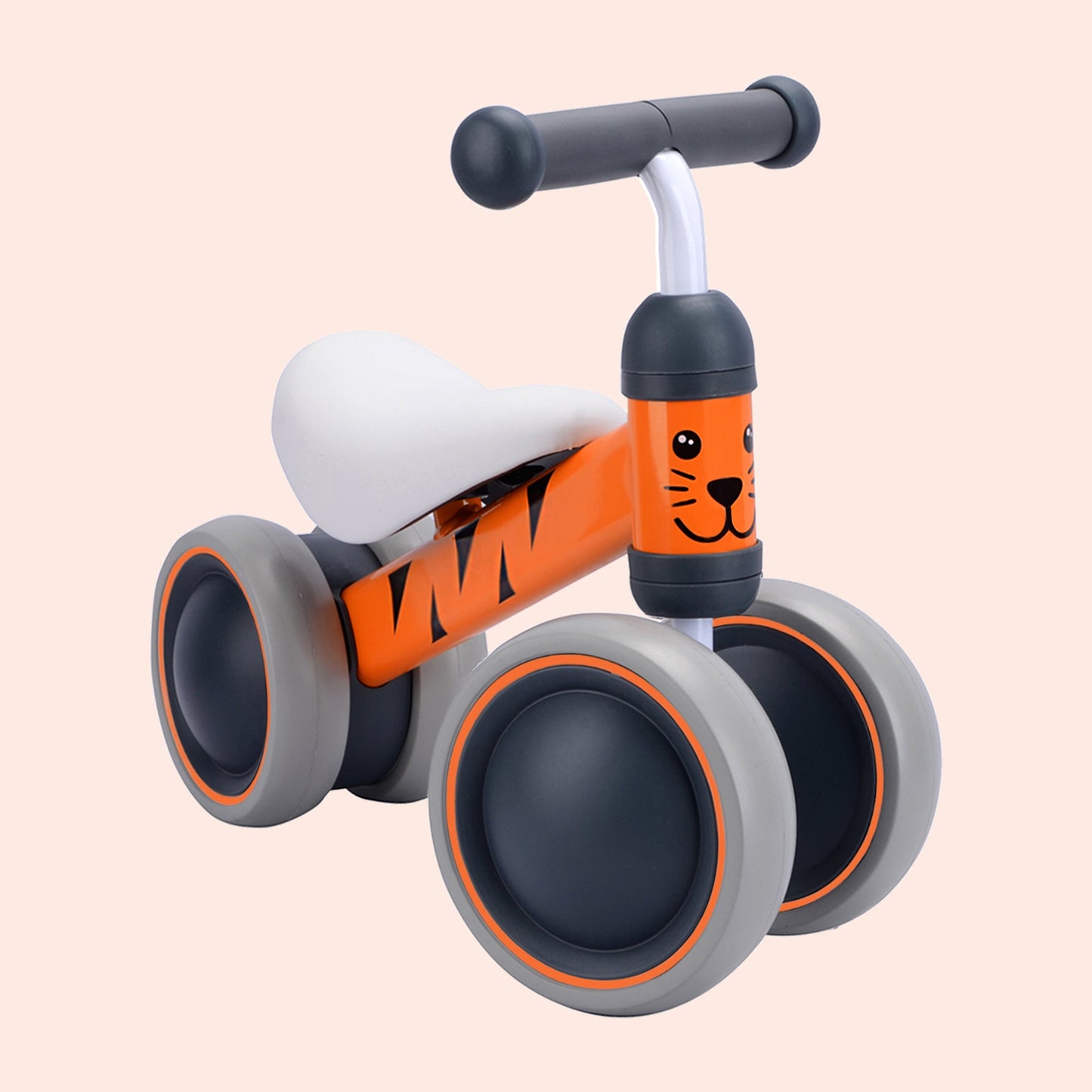 Trotineta cadru metal fara pedale bebelusi - Ride On, Tigru