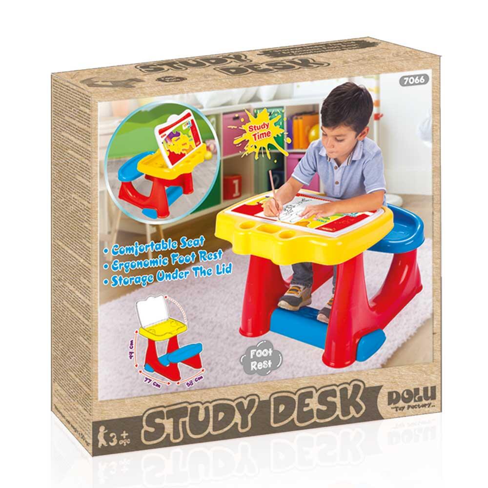 Birou de studiu multicolor