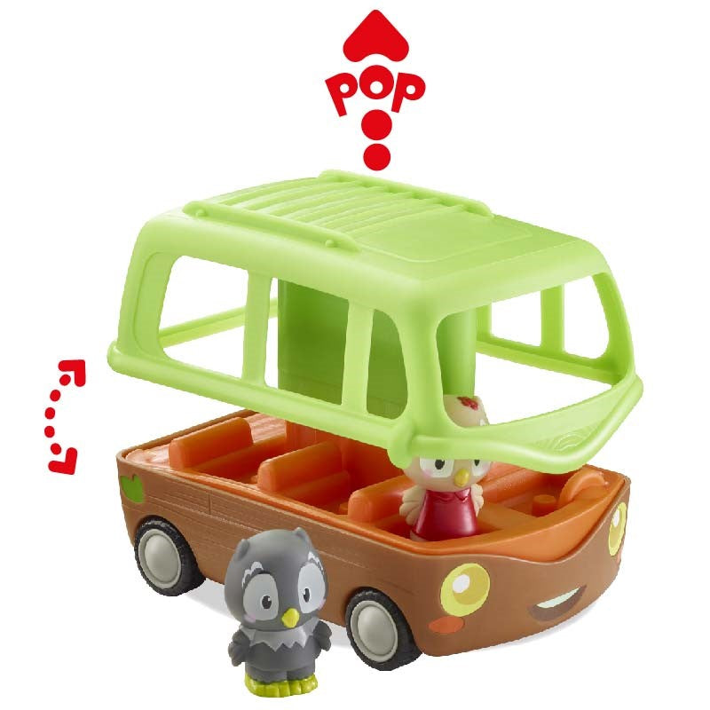 Autobuzul aventurii din Klorofil - Adventure Bus - Set joc de rol si imaginatie