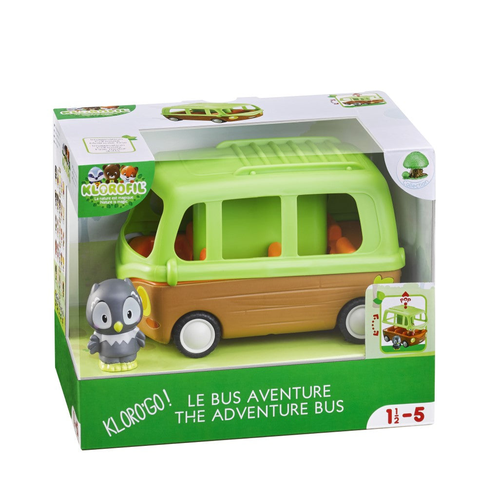 Autobuzul aventurii din Klorofil - Adventure Bus - Set joc de rol si imaginatie