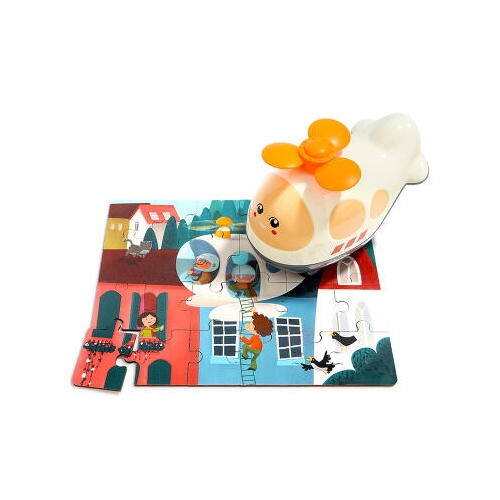 Puzzle din lemn - Elicopter
