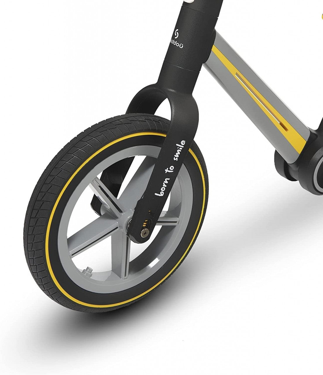 Bicicleta pliabila fara pedale Skiddou Ronny, Galben