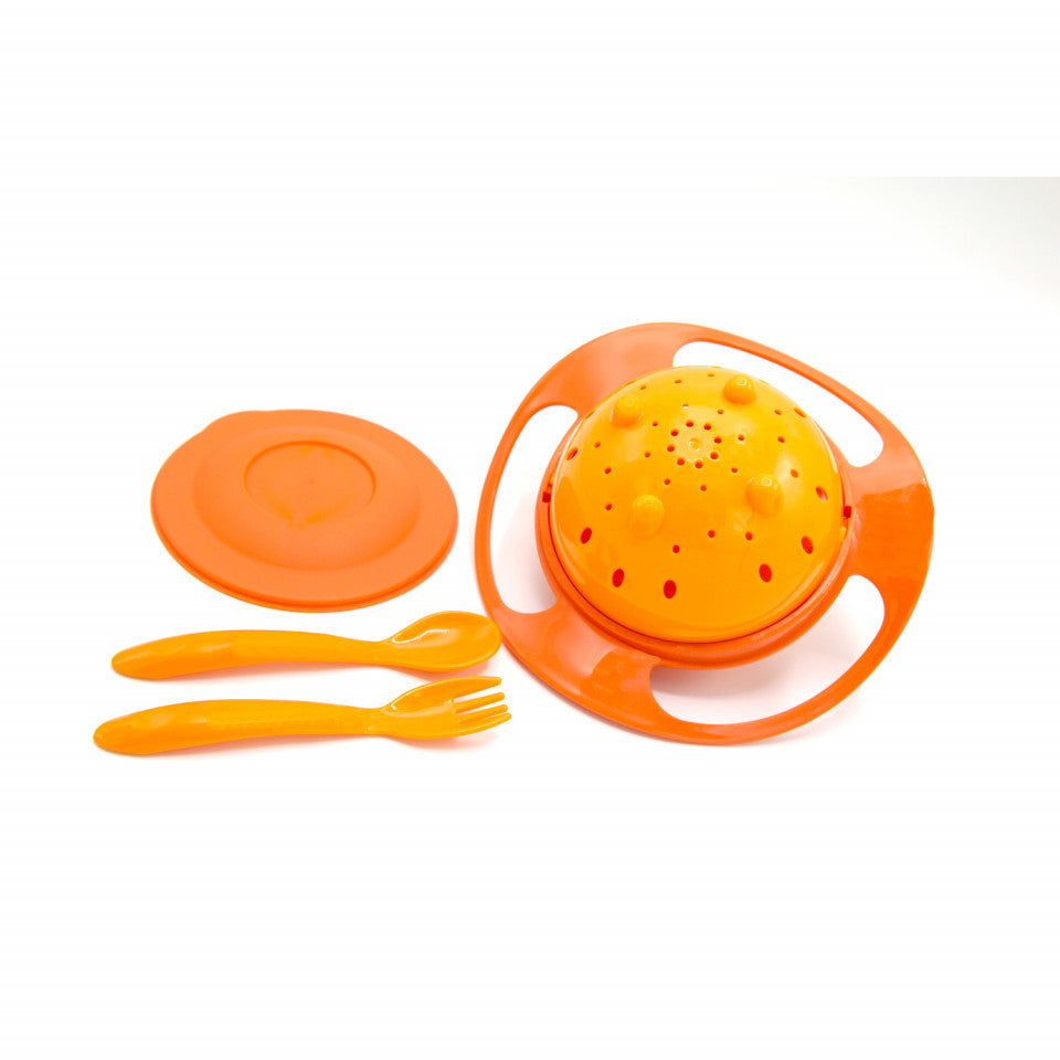 Bol multifunctional cu capac si rotire 360 grade Amazing Bowl
