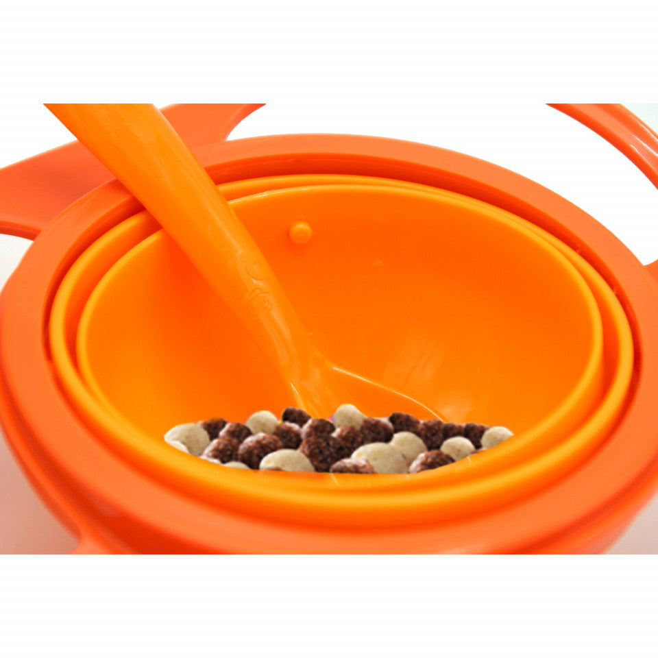 Bol multifunctional cu capac si rotire 360 grade Amazing Bowl