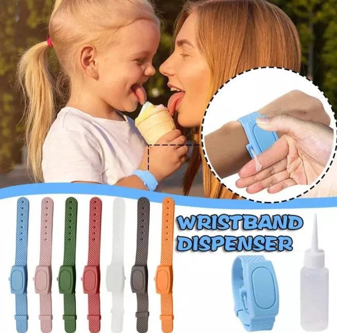 Bratara Dispenser pentru dezinfectant maini