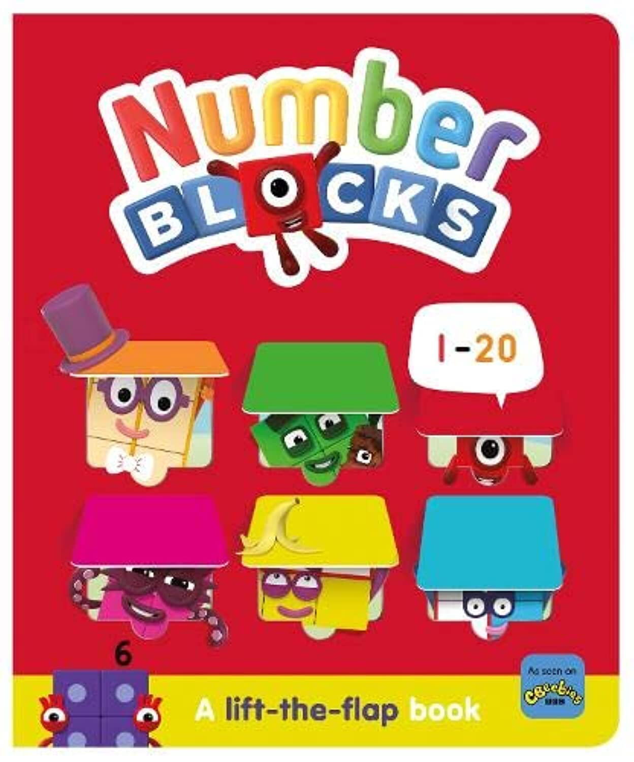 Carticica Deschide ferestrele - Numberblocks 1-20
