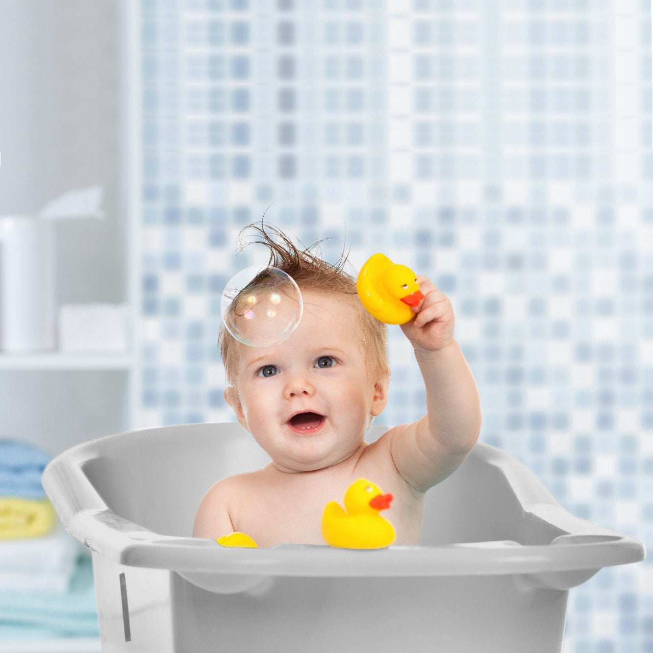 Cadita de baie bebe BabyJem