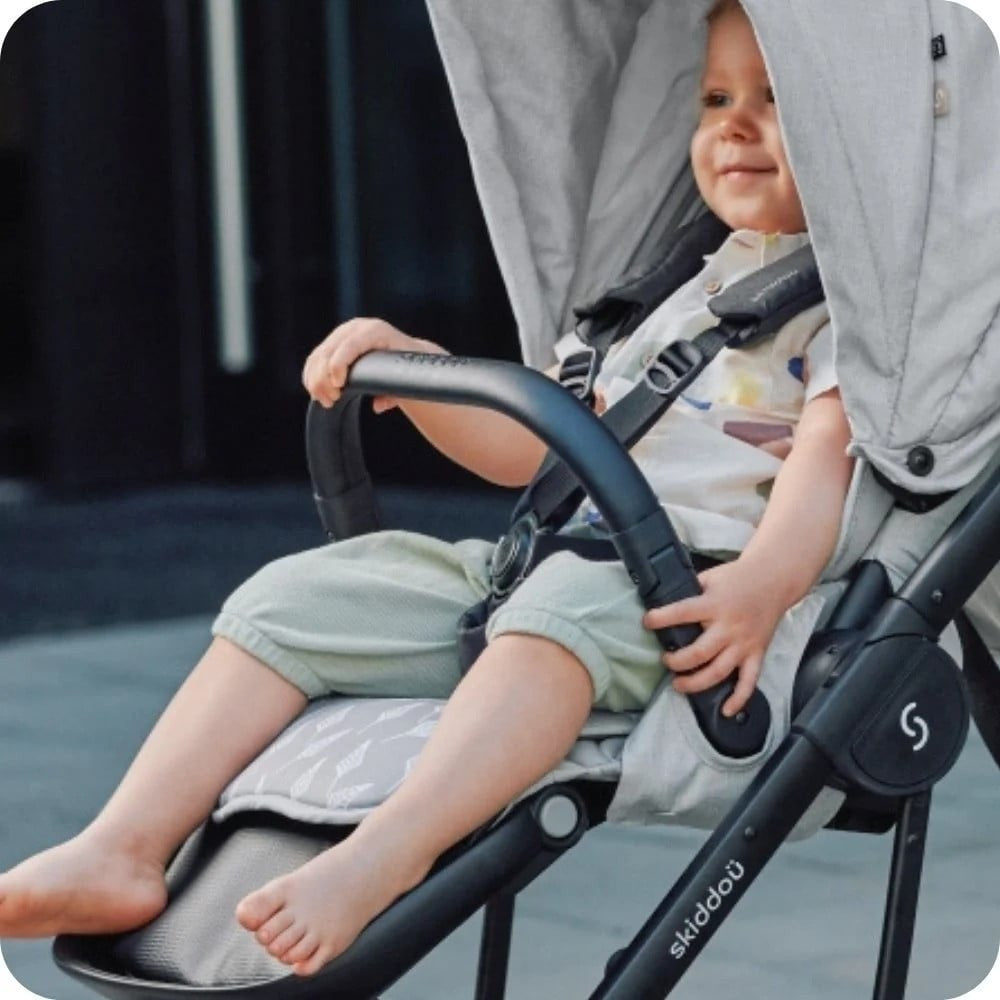 Carucior 2 in 1 Moss, Normandic Dream, Gri, Skiddou