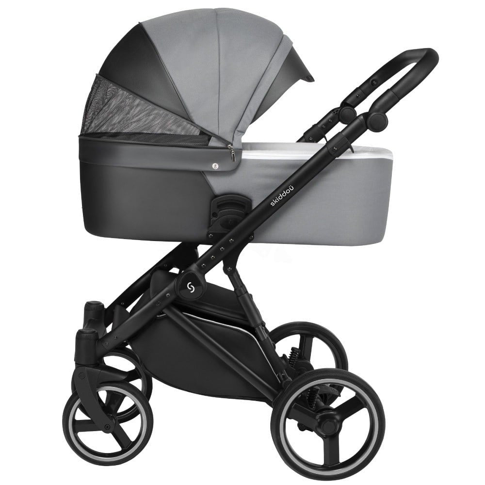 Carucior 2 in 1 Oslo+, Normandic Dream, Gri, Skiddou