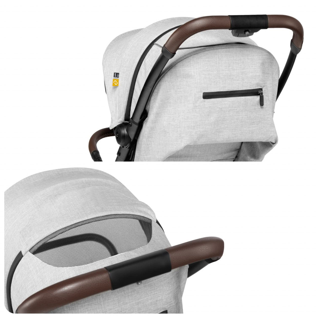 Carucior sport pliabil Skiddou Espoo Normandic Dream, ultracompact pentru calatorii, Gri