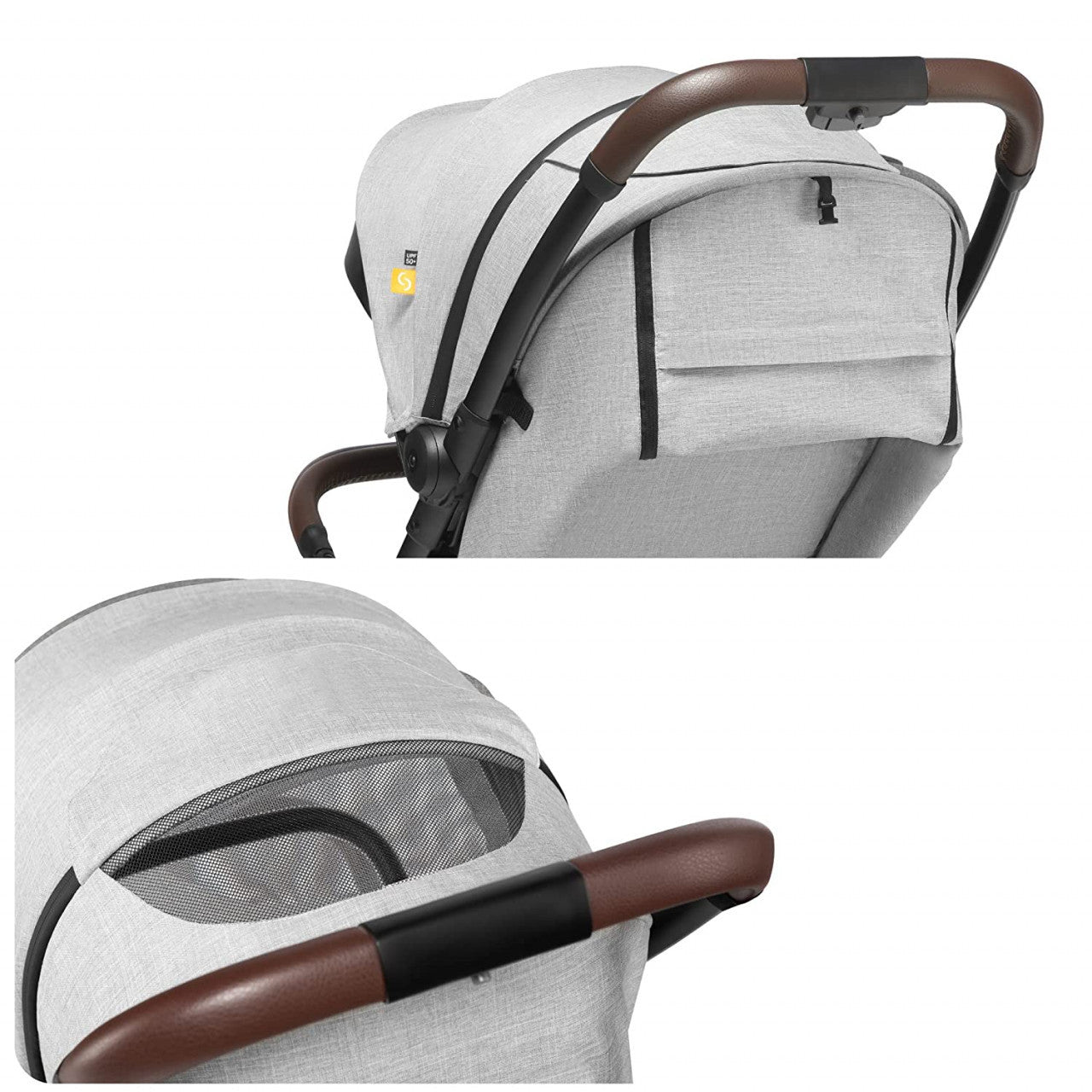 Carucior sport pliabil ultracompact pentru calatorii Espoo+, Normandic Dream, Gri, Skiddou