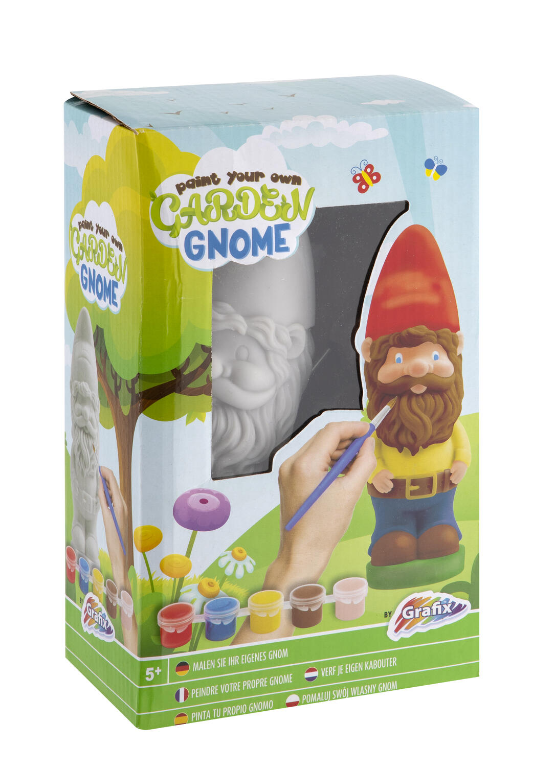 Set creativ - Picteaza un pitic de gradina