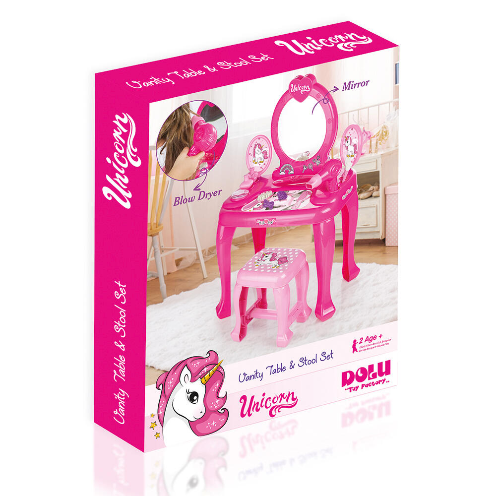 Masuta de toaleta cu scaun - Unicorn