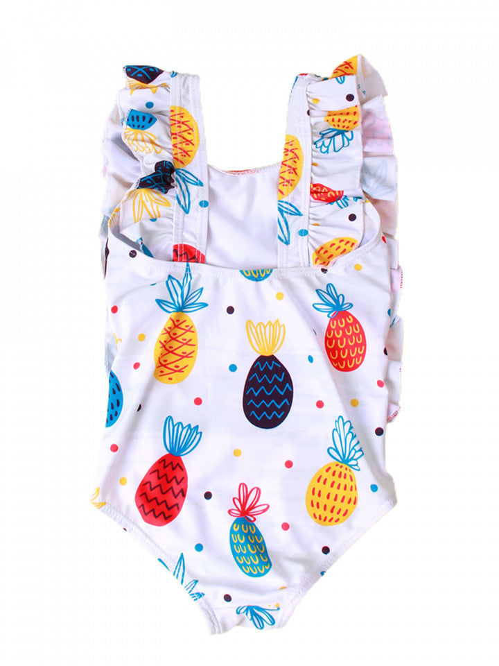Costum de baie Ananasi