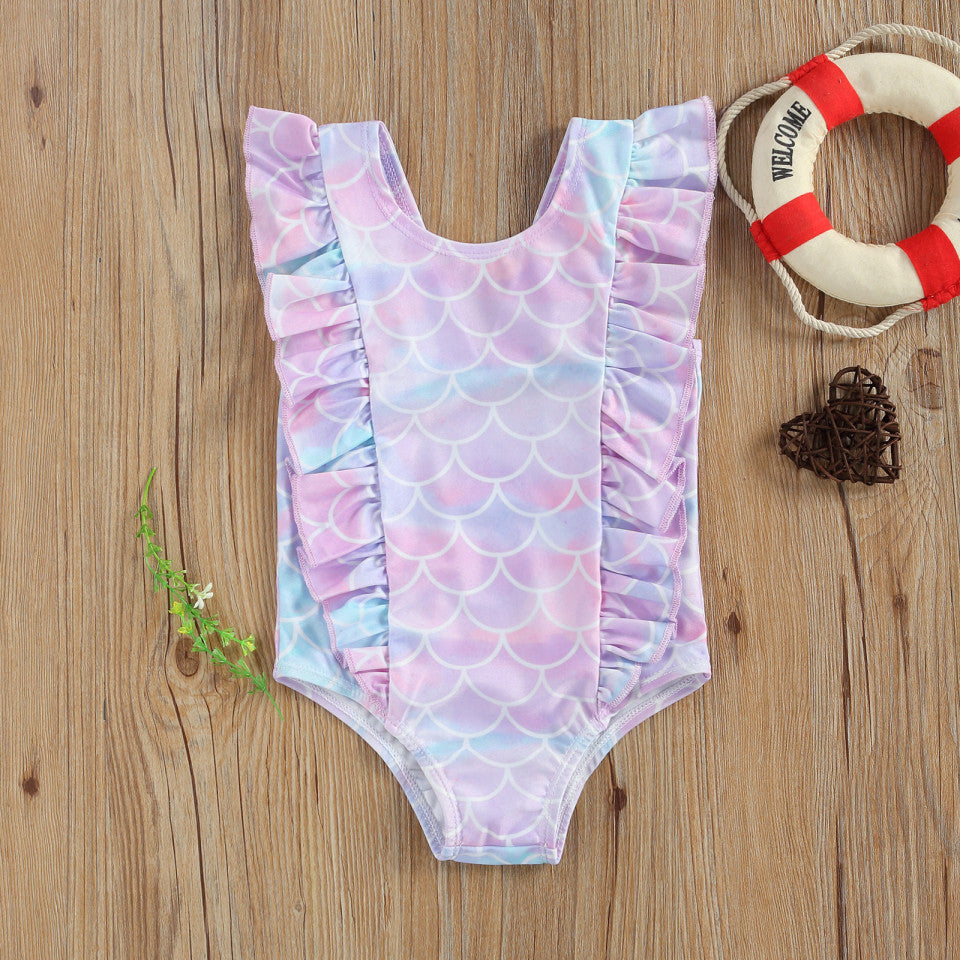 Costum de baie Leopard/Peste