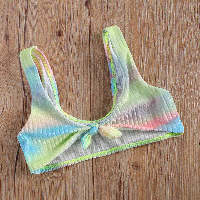 Costum de baie Multicolor din 2 piese