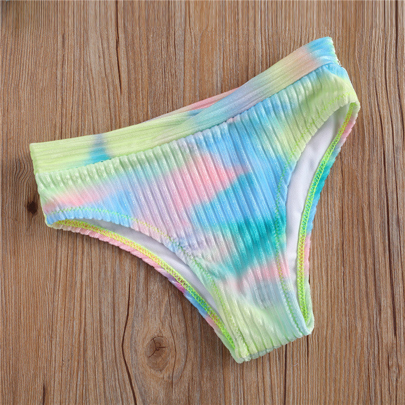 Costum de baie Multicolor din 2 piese