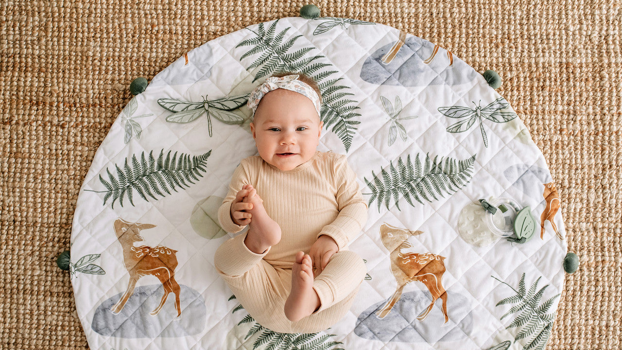 Covoras senzorial si educational bebelusi Doee, 105 cm, Skiddou