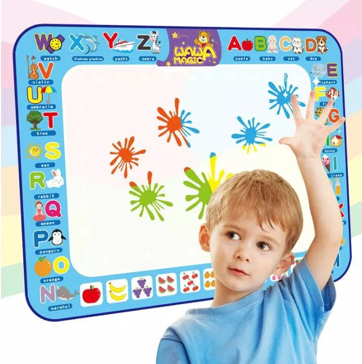 Covorasul Magic Drool - 100x80cm - Jucarie educativa de colorat cu apa