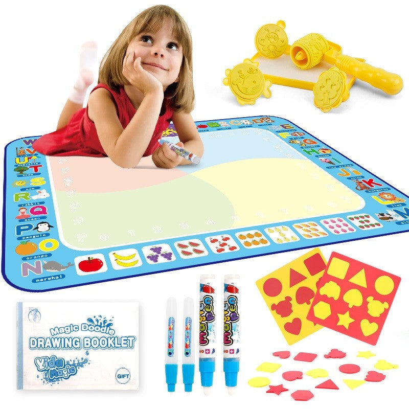Covorasul Magic Drool - 100x80cm - Jucarie educativa de colorat cu apa