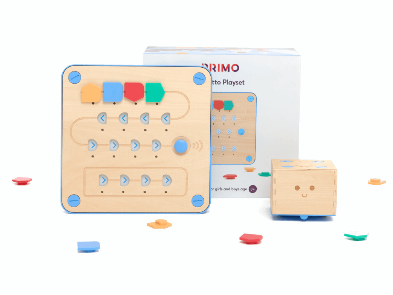 Cubetto - set invatare bazele programarii - certificat Montessori
