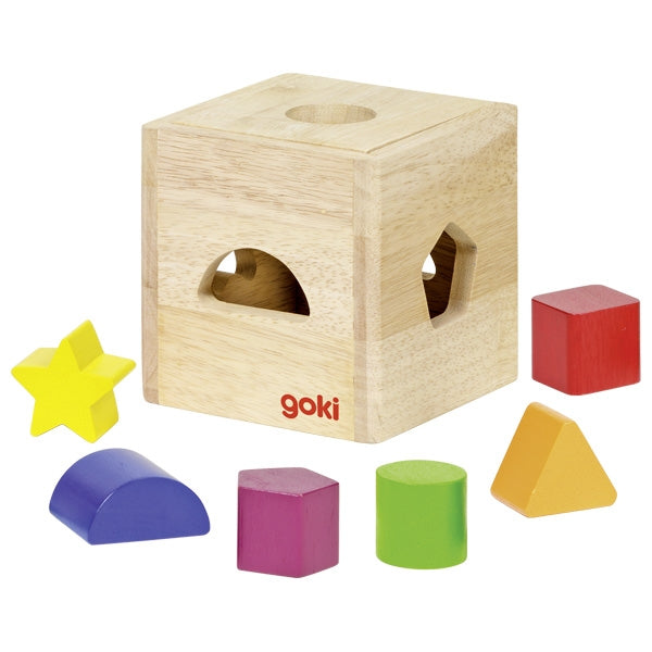Cutie de sortare din lemn, 6 forme