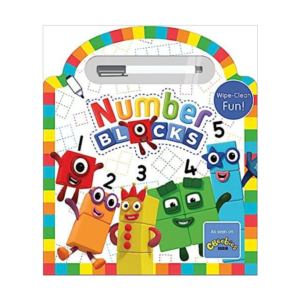Carticica Scriu si sterg Numberblocks 123