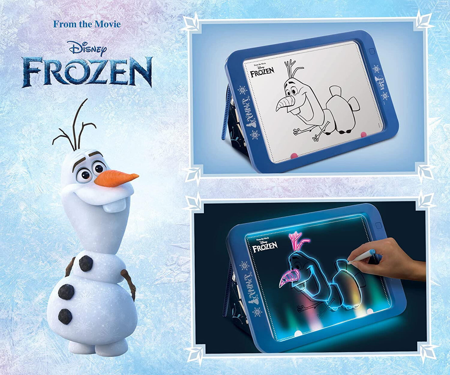 Tablita Frozen pentru desen cu LED