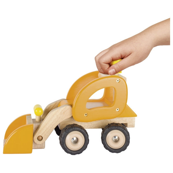 Excavator - Vehicul din lemn - Joc de rol