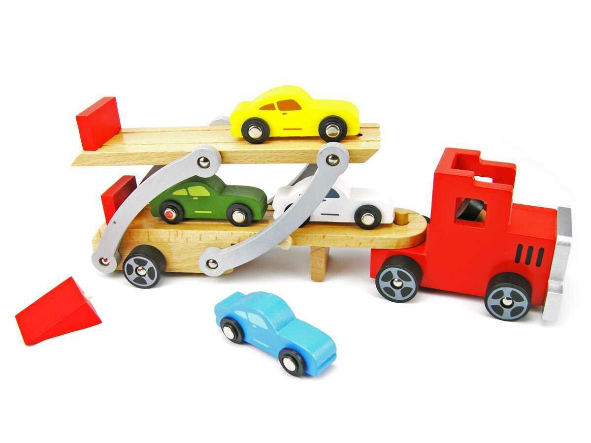 Camion cu platforma auto