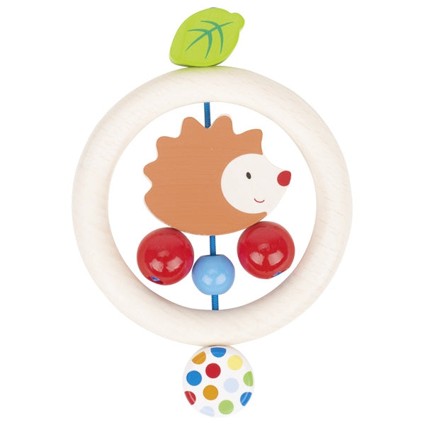 Inel tactil lemn bebelusi - Arici