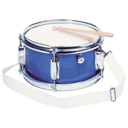 Instrument muzical Toba cu bretea, Albastru, 28 cm diametru