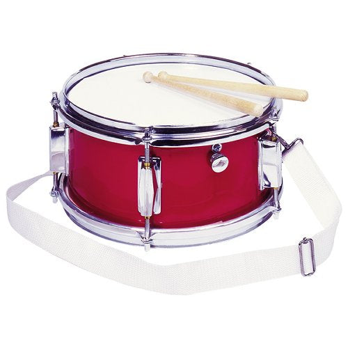 Instrument muzical Toba cu bretea, Rosu, 28 cm diametru