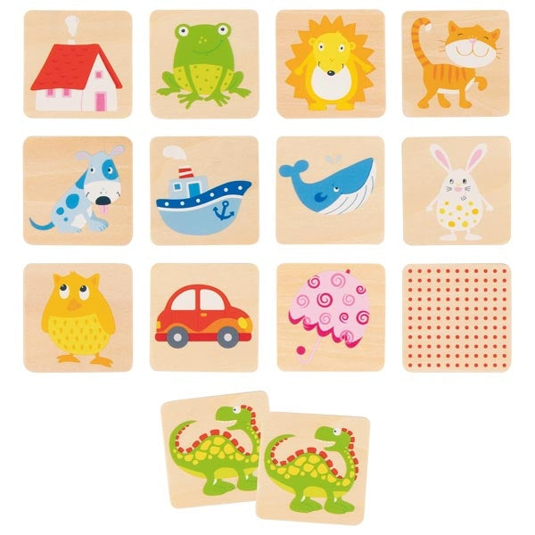 Joc LottoMemo - Set educativ stimulare memorie si logica