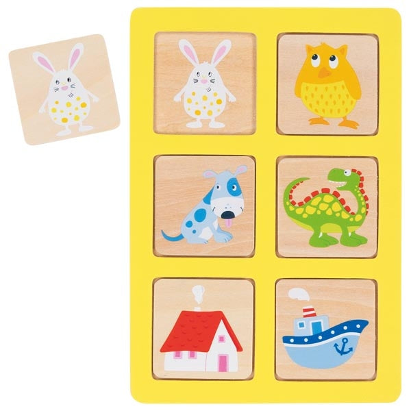 Joc LottoMemo - Set educativ stimulare memorie si logica